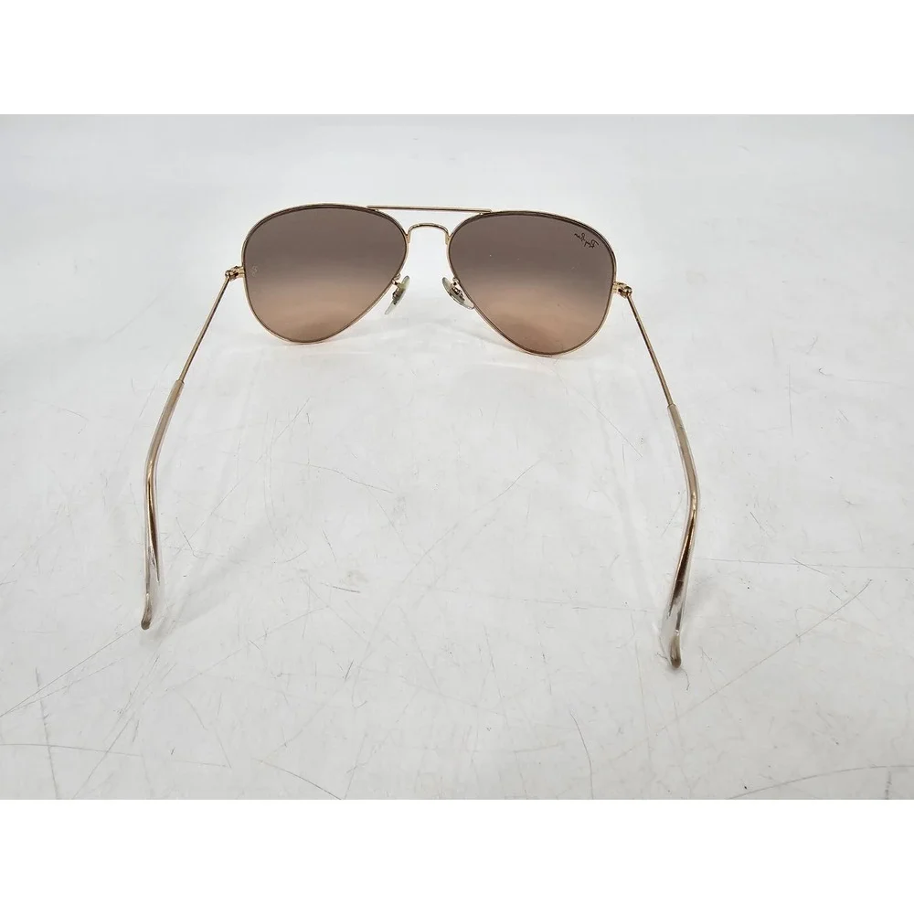 Ray-Ban Large Aviator RB3025 58[]14 140‎ Sunglasses  Gold/Brown Italy